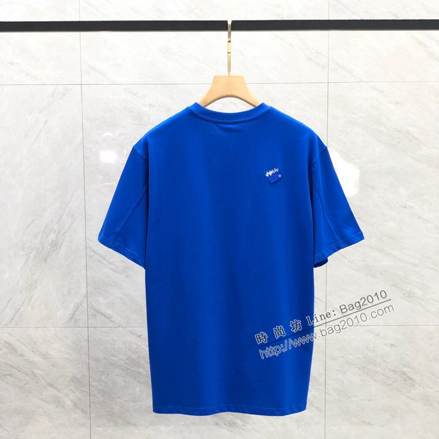 Ader專櫃2023SS新款刺繡短袖T恤 男女同款 tzy2813